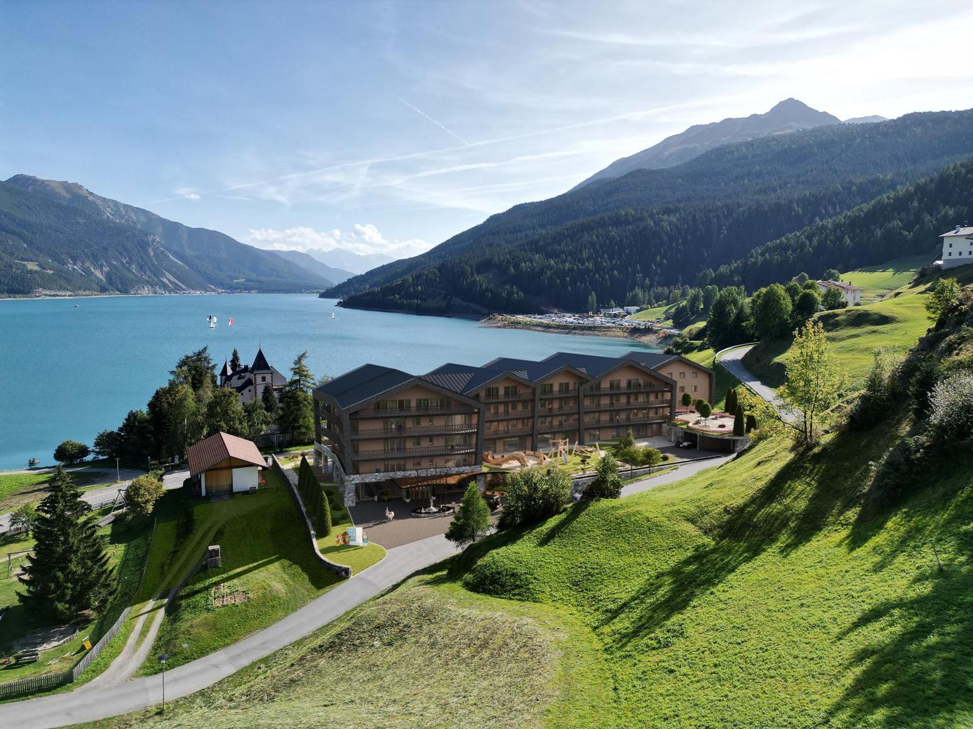 Das Gerstl Family Retreat Resia Exterior foto
