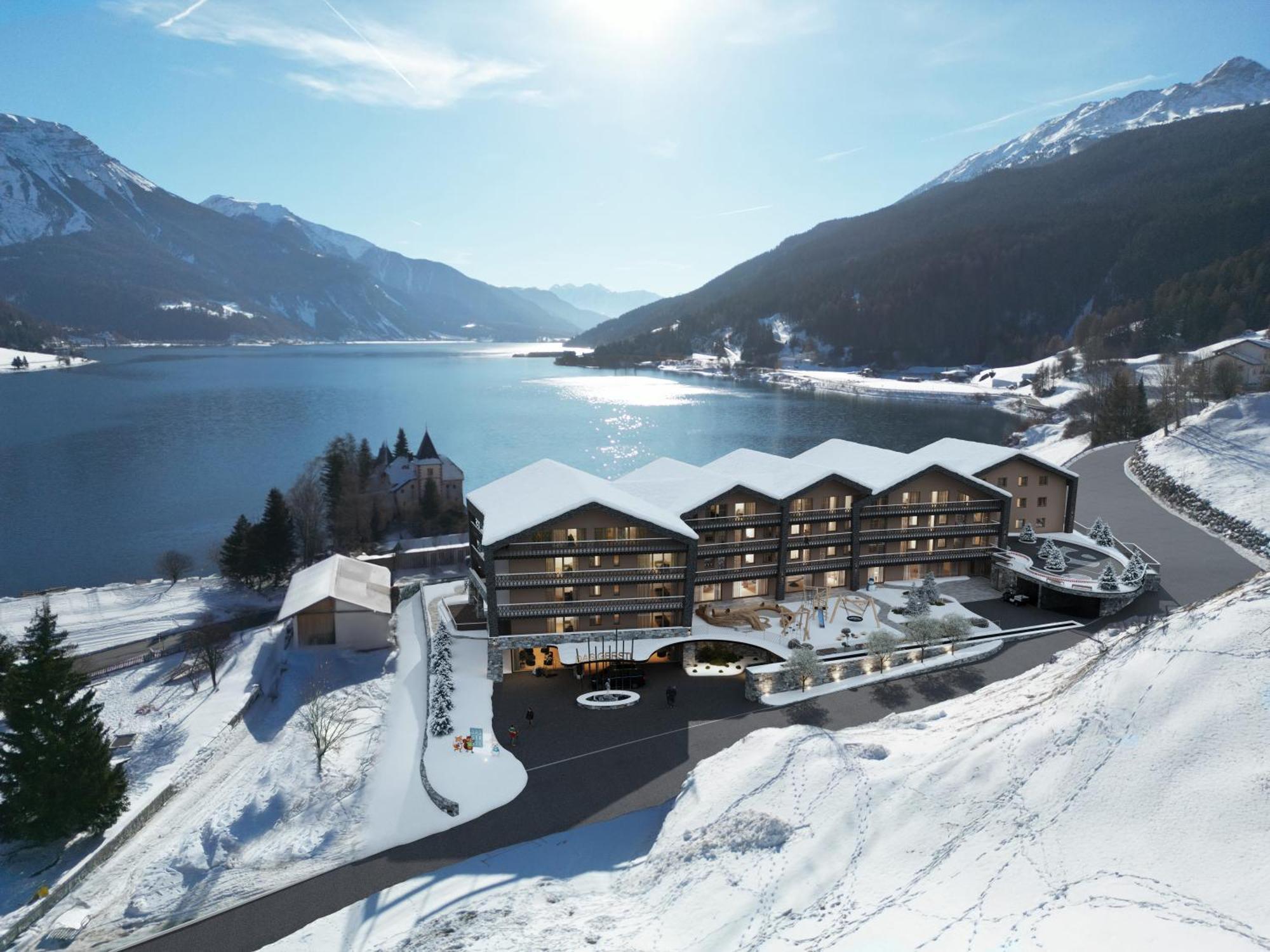 Das Gerstl Family Retreat Resia Exterior foto